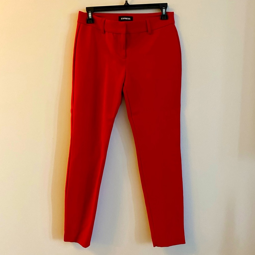 Express Skinny Mid Rise Extreme Stretch dress pant